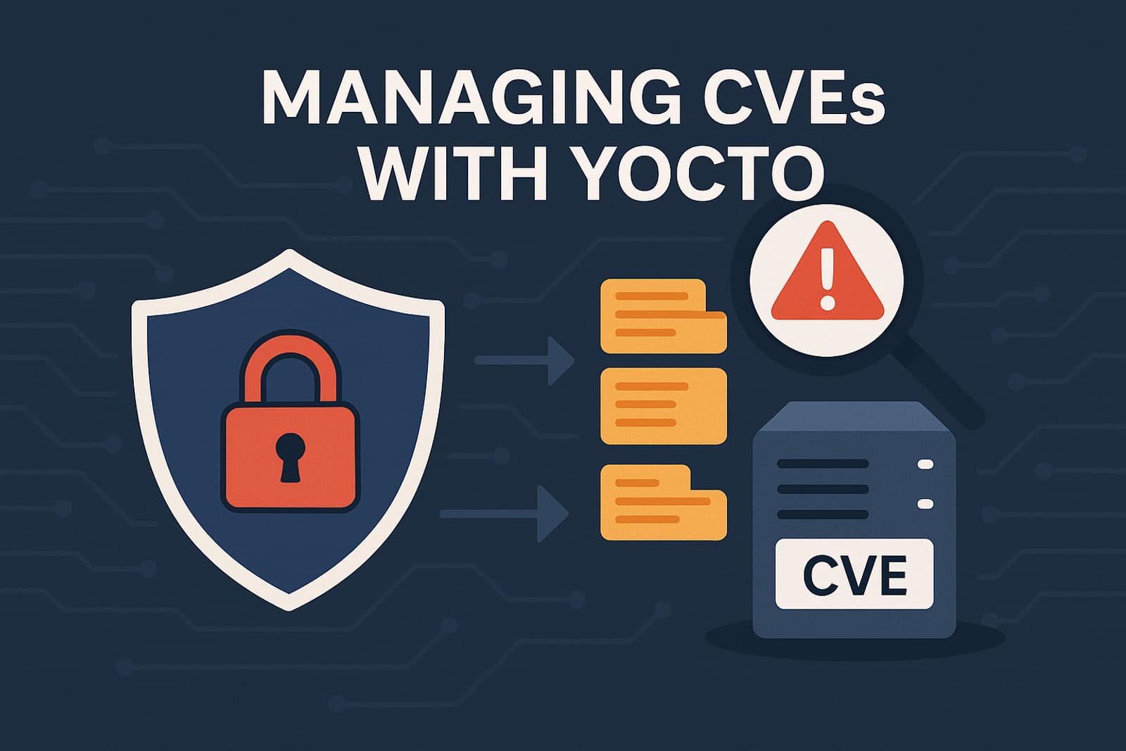 Efficient Management of CVEs with Yocto